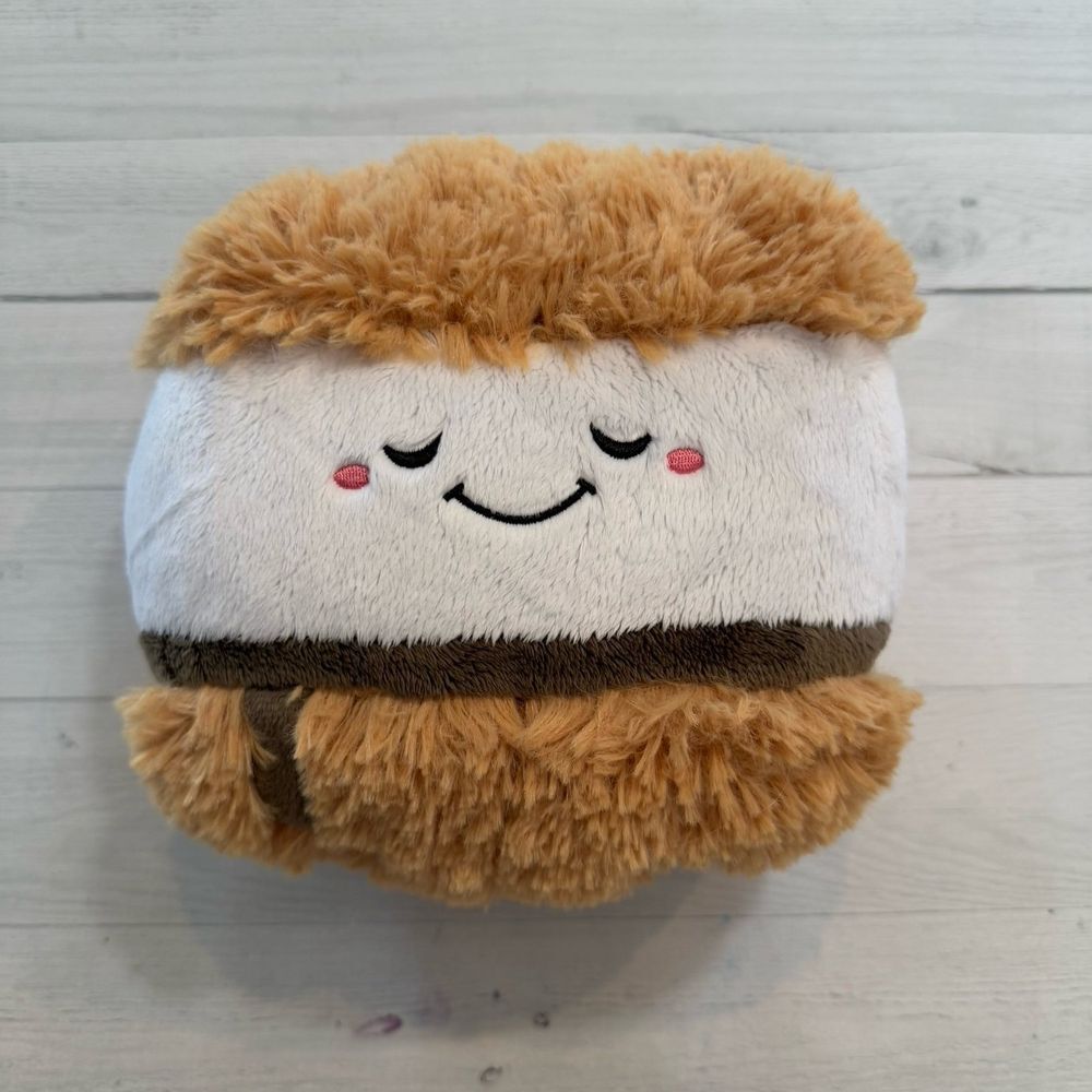 Squishables mini Smores Graham Cracker Cookie Plush
